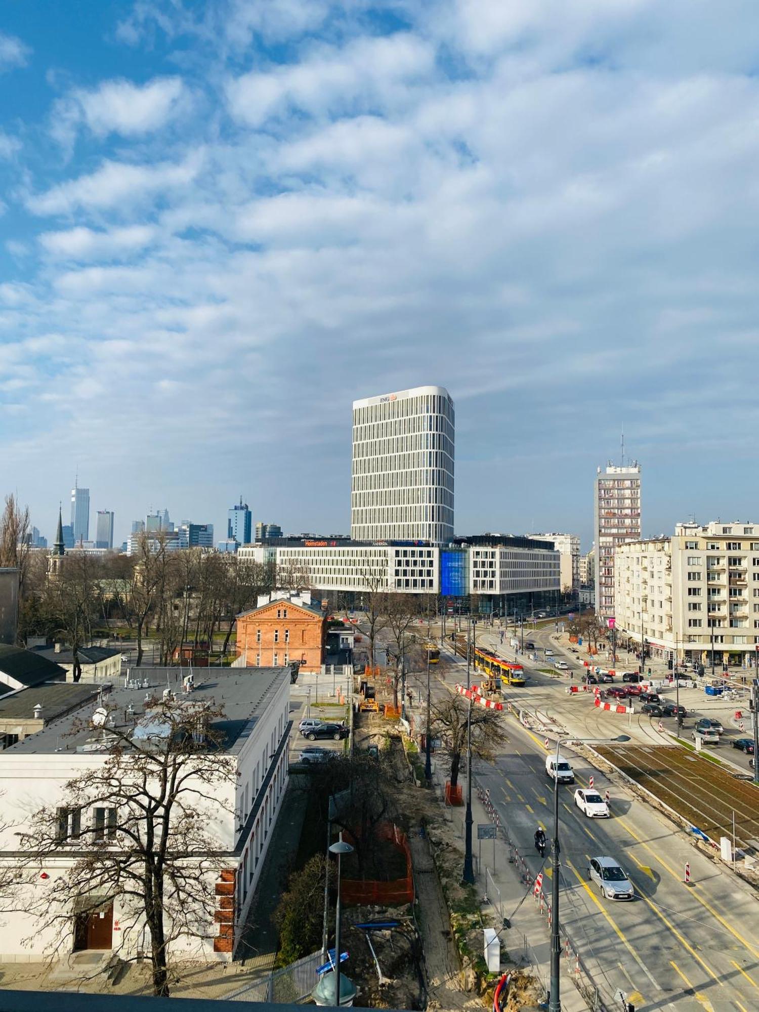 Olivia Apartments - Sloneczny Apartament W Centrum Warszawy, Plac Unii Lubelskiej, Lazienki Krolewskie, Pole Mokotowskie Warschau Buitenkant foto