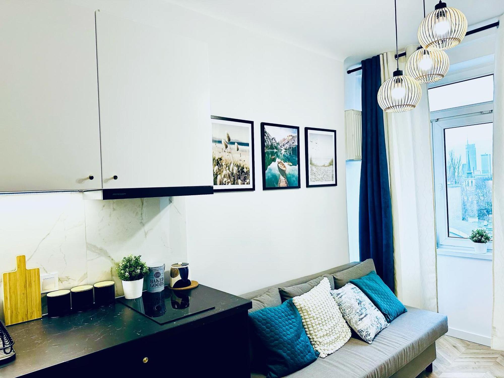 Olivia Apartments - Sloneczny Apartament W Centrum Warszawy, Plac Unii Lubelskiej, Lazienki Krolewskie, Pole Mokotowskie Warschau Buitenkant foto